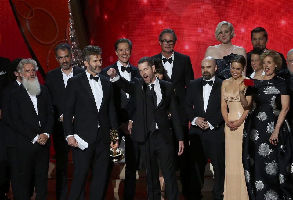  Game of Thrones won the gongs for Best Drama, Best Writing and Best Directing