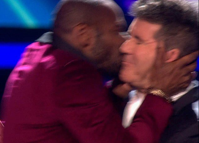 Anton and Simon on stage during last years series of The X Factor 