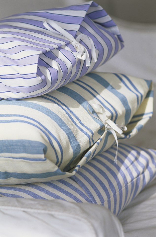  Pillowcases are great for storing linen inside