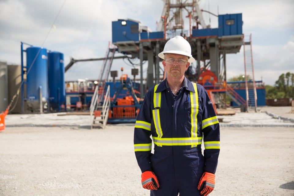  The Sun's Martin Phillips visits the rig