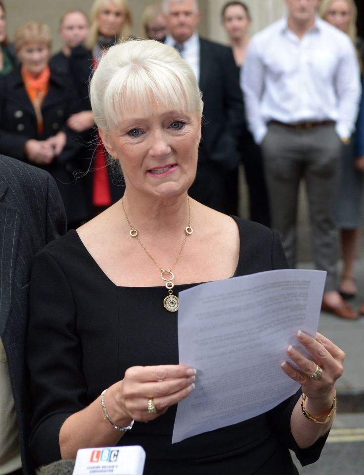  Speaking outside court following Halliwell’s conviction for murdering her daughter, Karen said 'the next fight is for the families of other missing women'