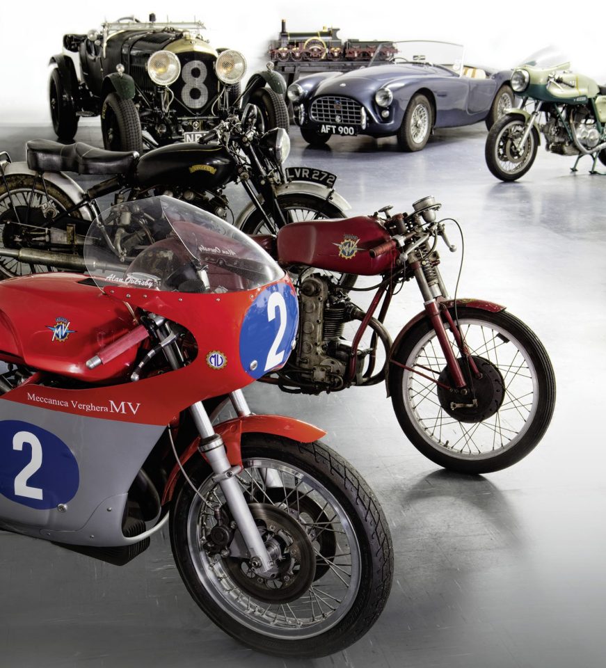 Robert White's car and motorbike collection