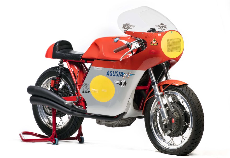  Robert White's 1977 MV Agusta 861cc 'Magni' bike sold for £64,220