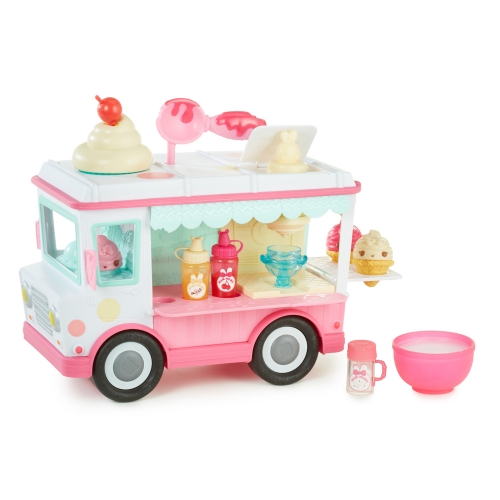  This toy truck comes with the ingredients needed to make your very own lip gloss