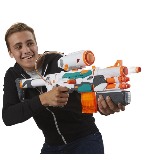  This more elaborate version of the popular Nerf gun is sure to be a big hit this Christmas