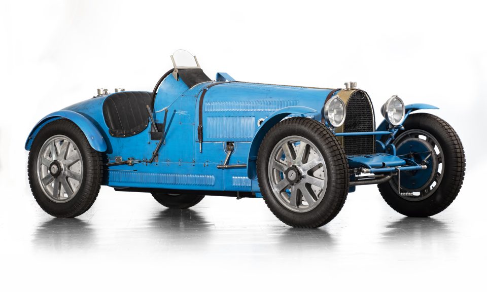  Robert White also left his 1931 Bugatti Type 51 sports car, which sold for £124,700