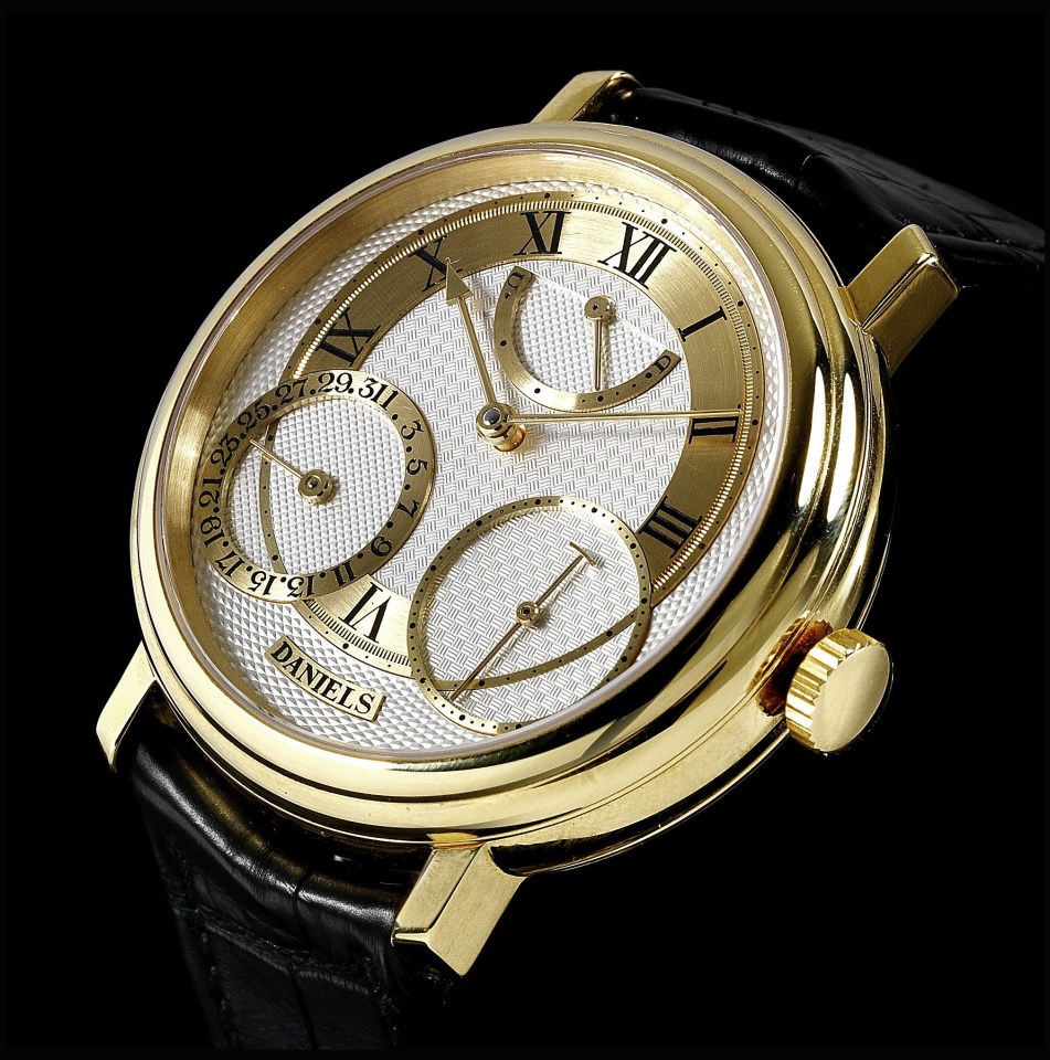  He also sold his rare George Daniels manual wind instantaneous calendar wristwatch for £224,500