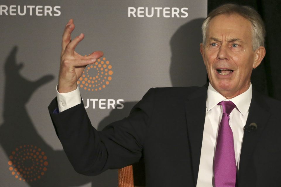  Ex-Prime Minister Tony Blair is signed to the same firm