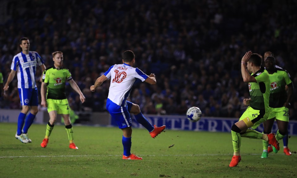  Tomer Hemed netted in the second half to set up grandstand finish