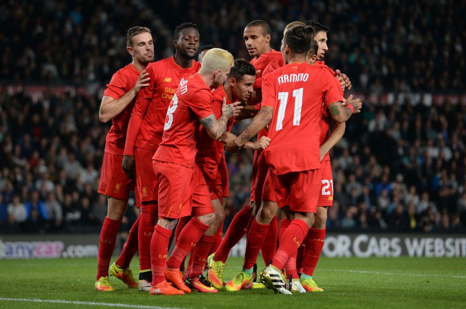  Liverpool stormed to a 3-0 victory against Derby in the EFL Cup on Tuesday