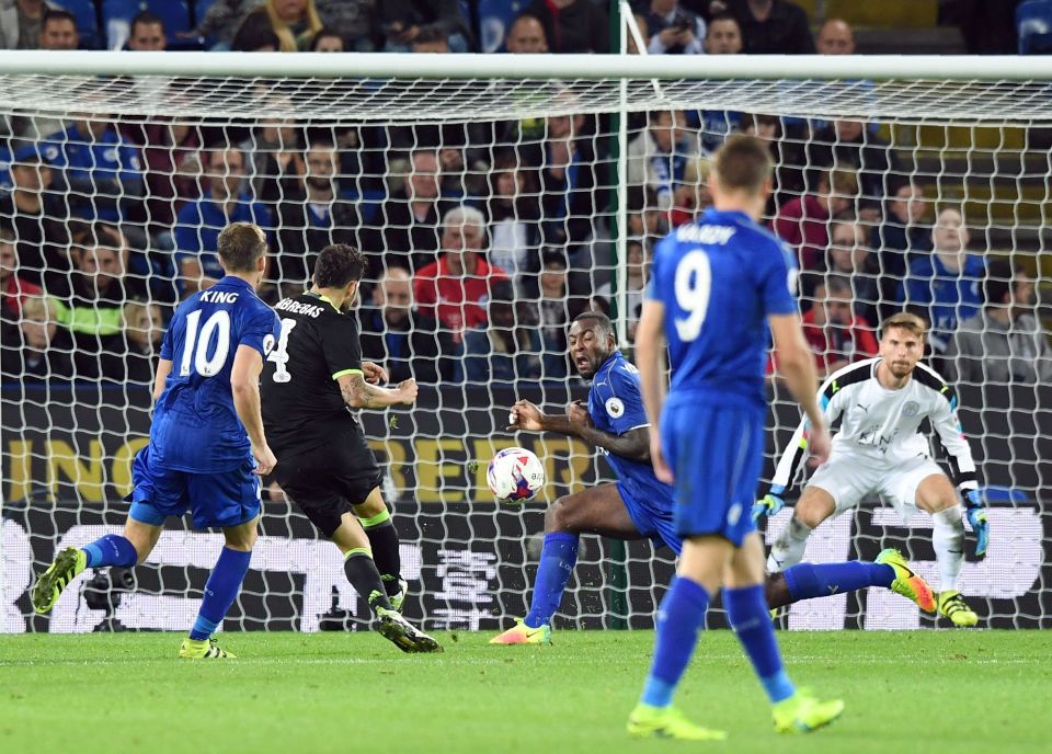 Fabregas helped Chelsea to a 4-2 EFL Cup win against Foxes