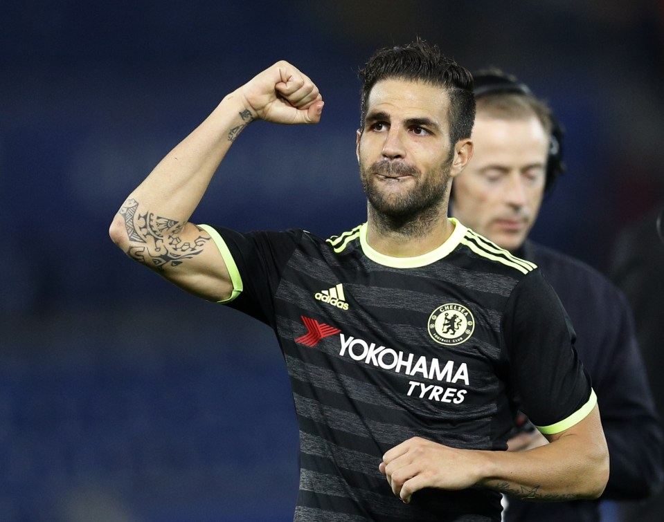  Cesc Fabregas scored twice against Leicester to highlight his value to Antonio Conte