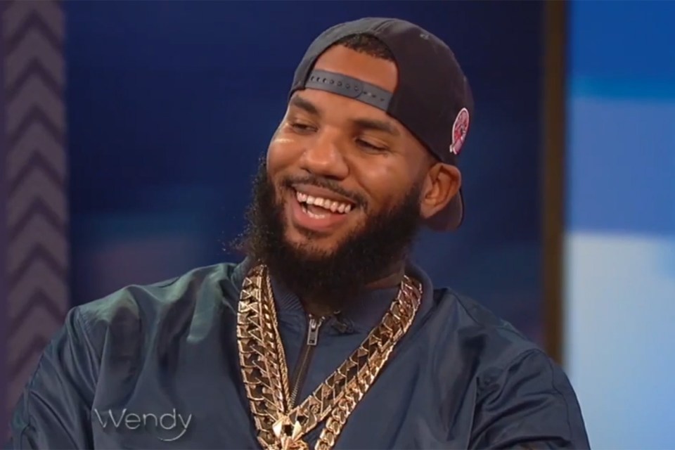  The Game let slip his sex confessions on TV