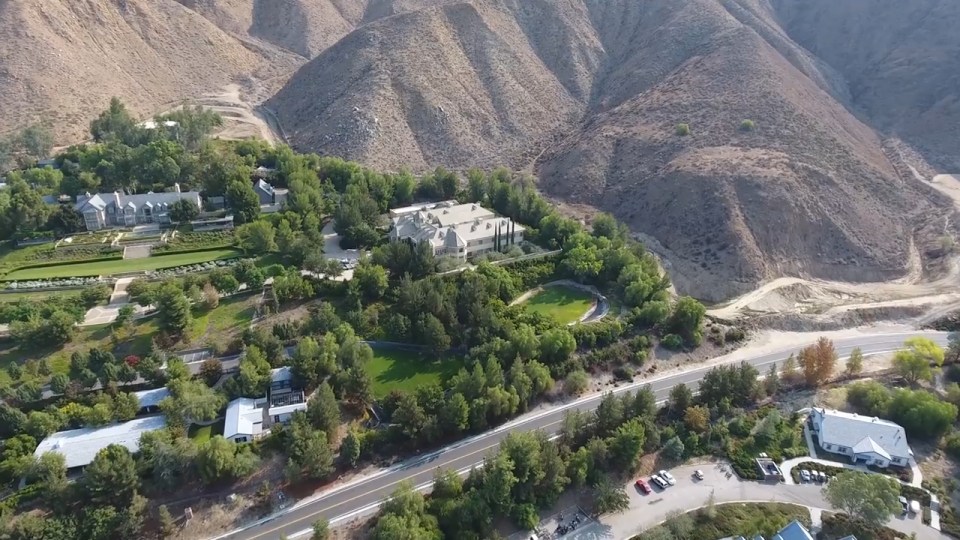  Drone ... Another angle shows Building 50 located beside the Bonnie View mansion