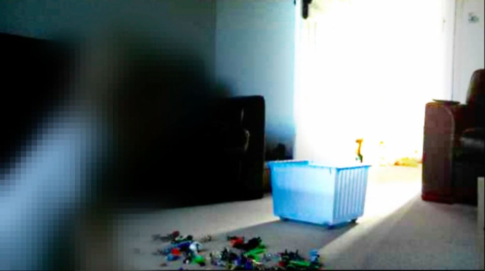  A child playing with his toys was watched by hackers through a camera in his living room