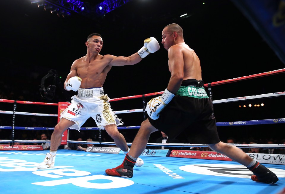  Marcus Morrison focussed his efforts on boxing after being released by Man City