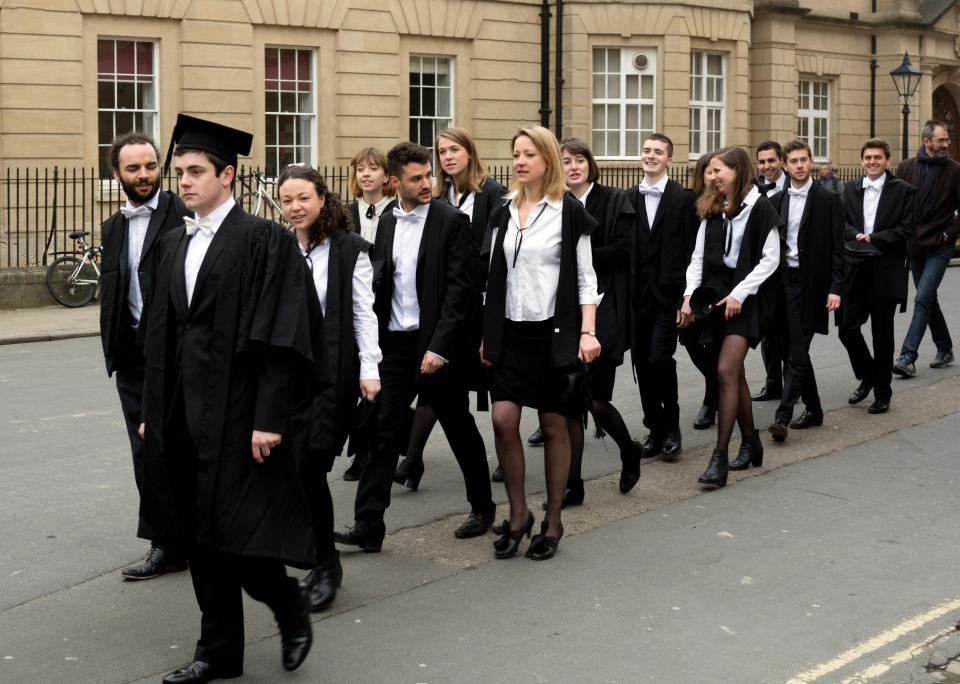  Students graduating from Oxford can now say they went to the best university in the world