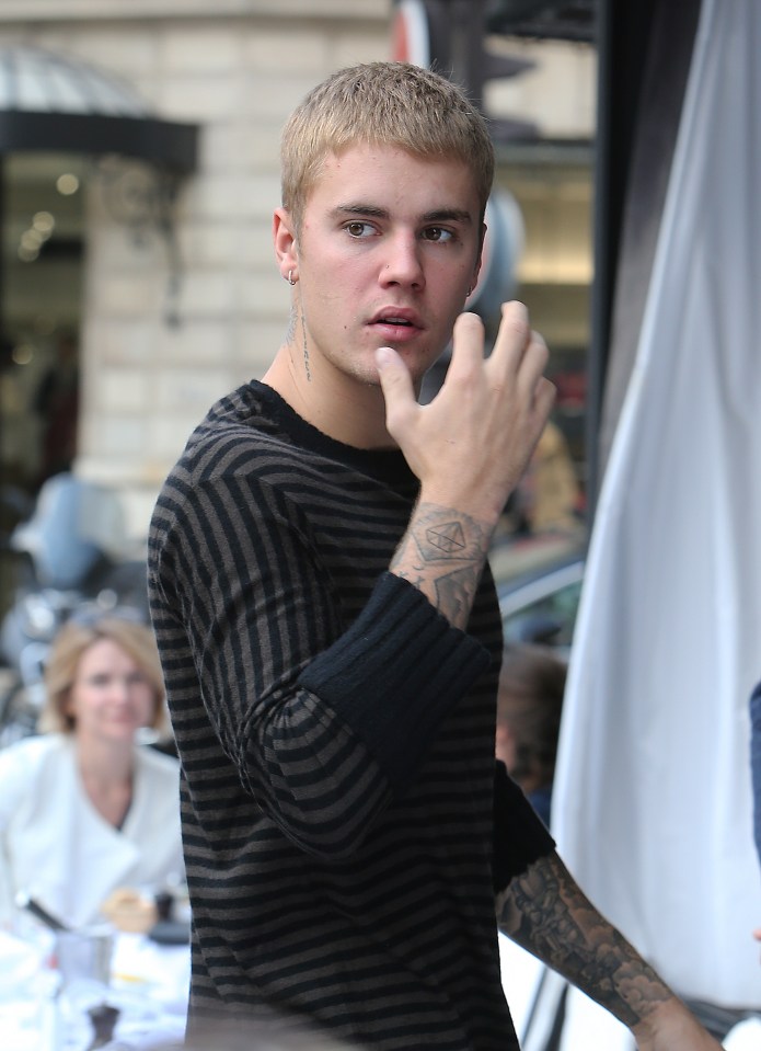  Popstar Justin Bieber was attacked as he left a club in Munich