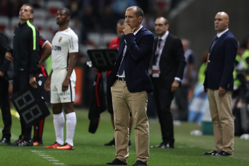  Leonardo Jardim wanted the Nice keeper to be sent off