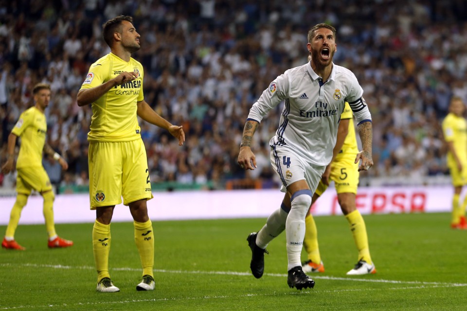  Ramos redeemed himself with fine header to bring Real Madrid level