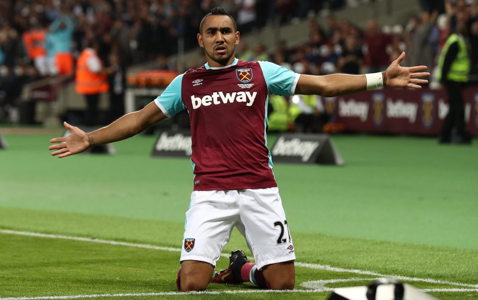  Dimitri Payet scored in injury time winner against Everton last season