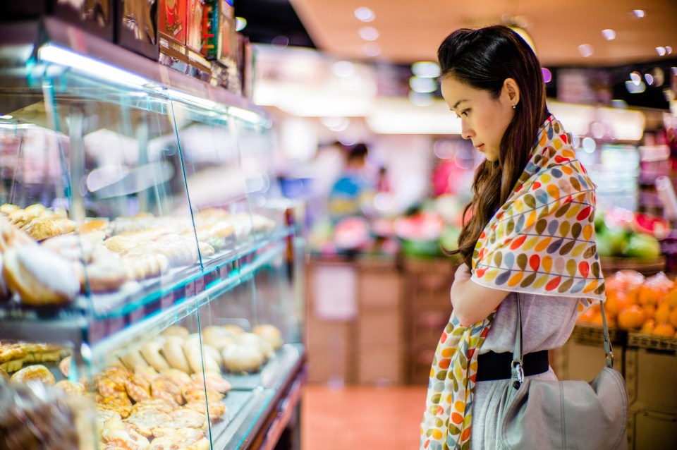 More expensive items near the front of the supermarket so you don't feel so bad about buying it.