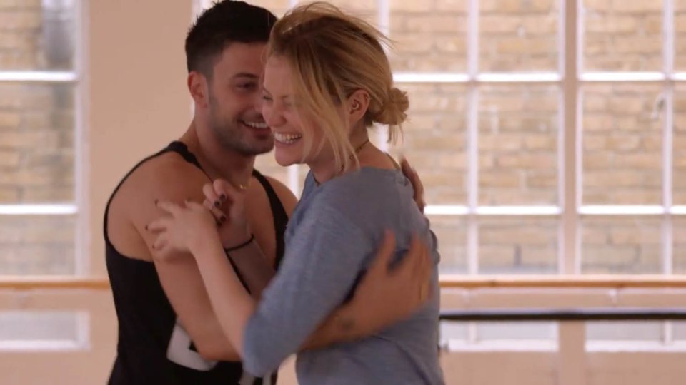  Laura and Giovanni have been getting close in rehearsals