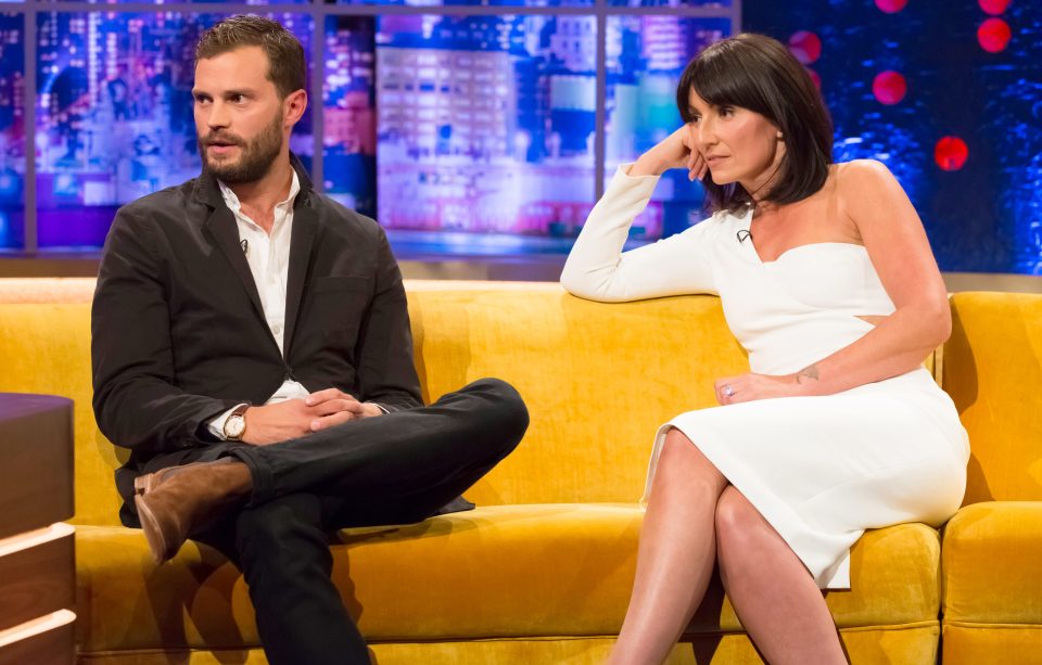  The presenter was clearly a fan of the Fifty Shades hunk