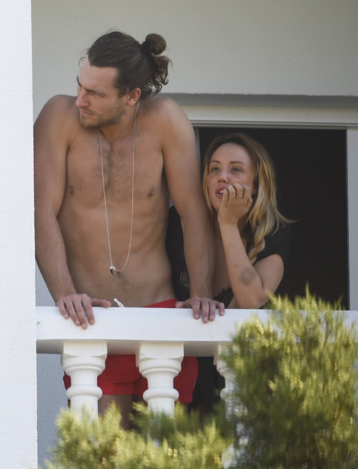 Charlotte is in Ibiza with new boyfriend Ash Harrison