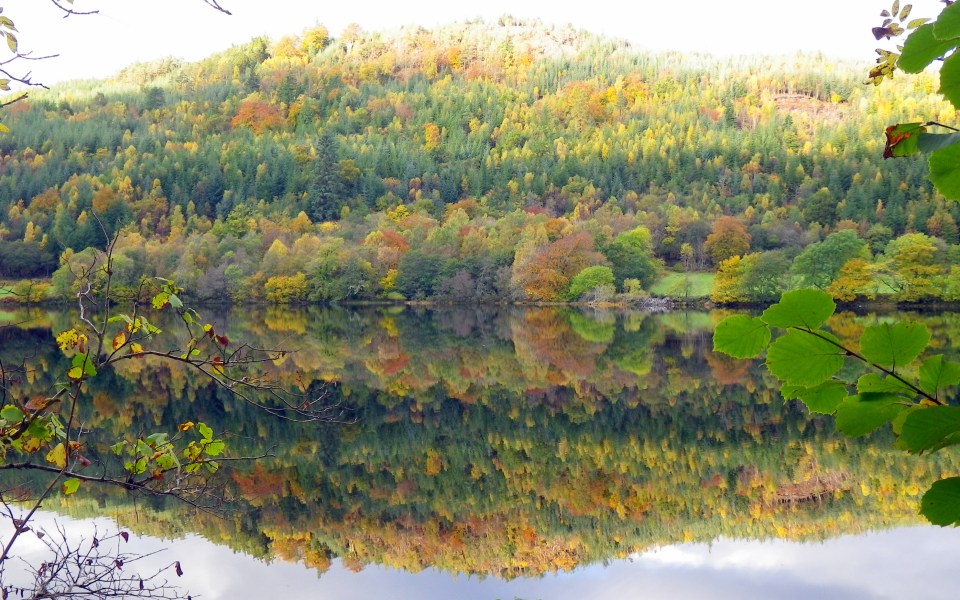  Gaze out across the calm waters of Loch Trool and stay until night falls at Glentrool