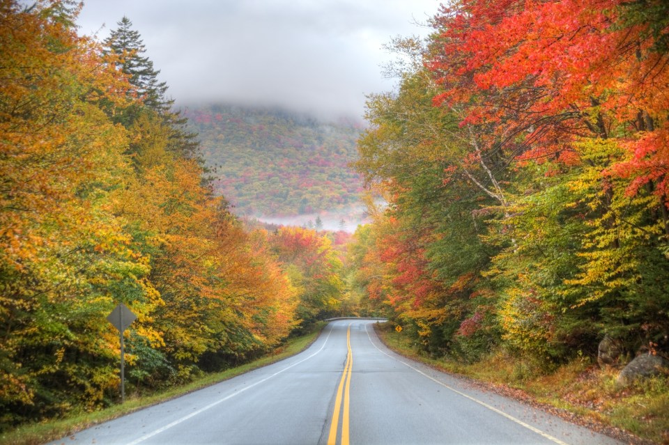  It offers the forests of Vermont to incredible views on the Kancamagus Highway in New Hampshire