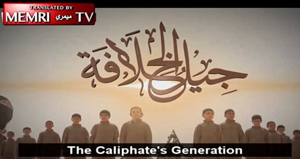  The children are known as the 'Cubs of the Caliphate'