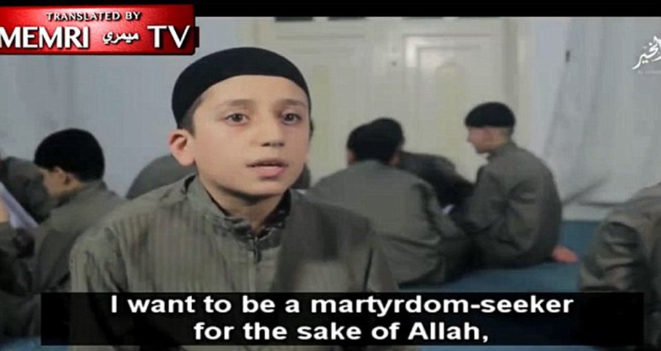  This boy says he wants to die fighting for the terror group