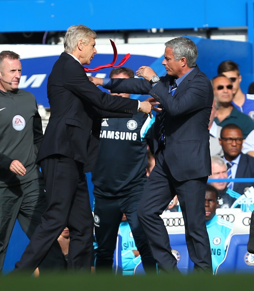  Arsene Wenger and Jose Mourinho's rivalry is legendary