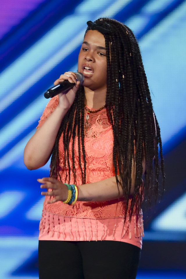  Poor Ellie Rose wasn't even offered a seat by Cowell