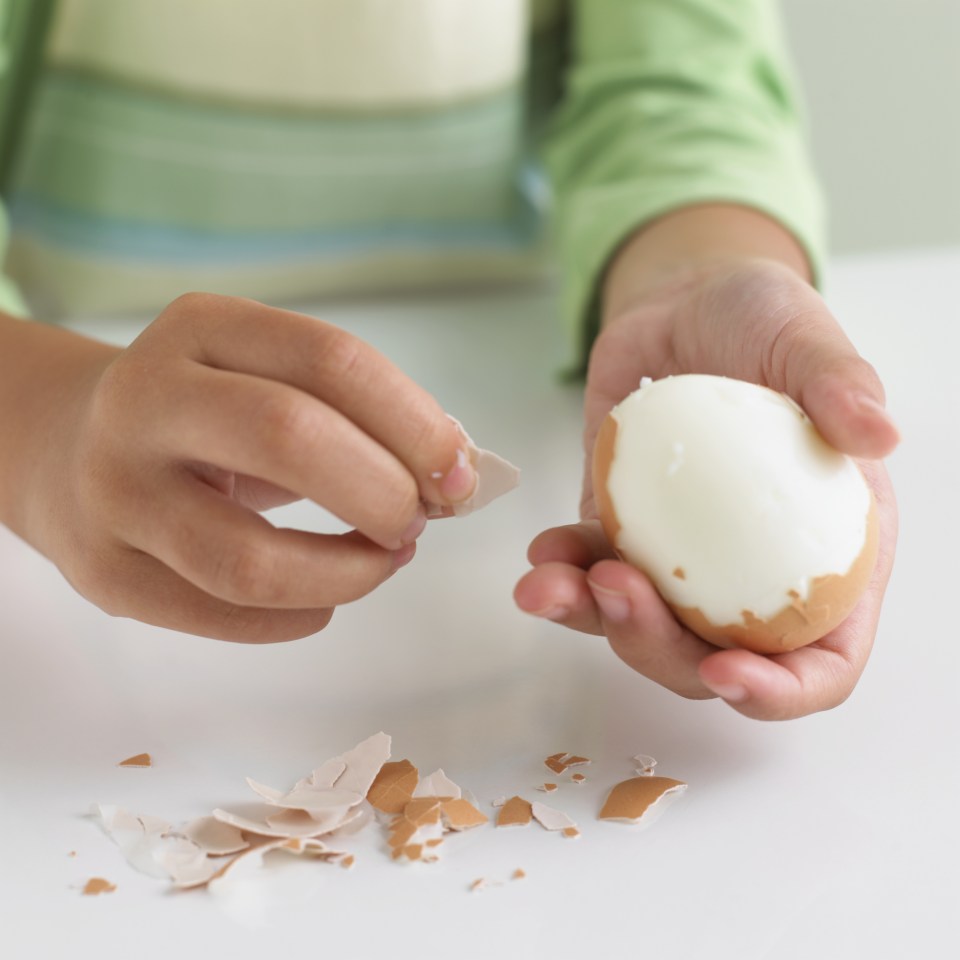  You might love boiled eggs, but peeling them can be a chore