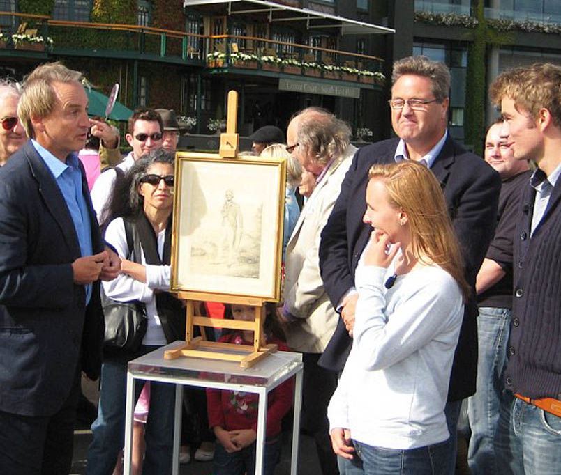  Portrait of Nelson appeared on Antiques Roadshow in 2012 and has been valued at £100,000