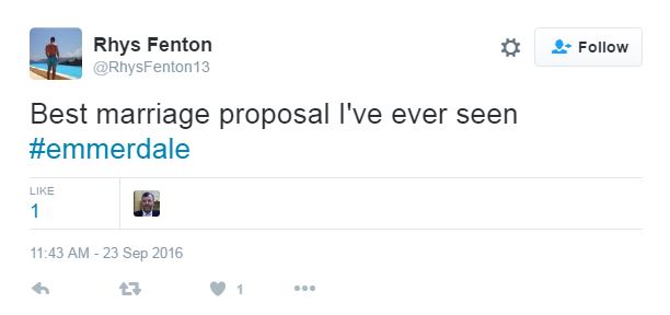  Others thought the unusual proposal was brilliant