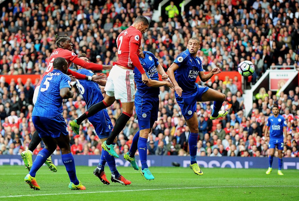 Chris Smalling got Man United off to a flying start with a powerful header