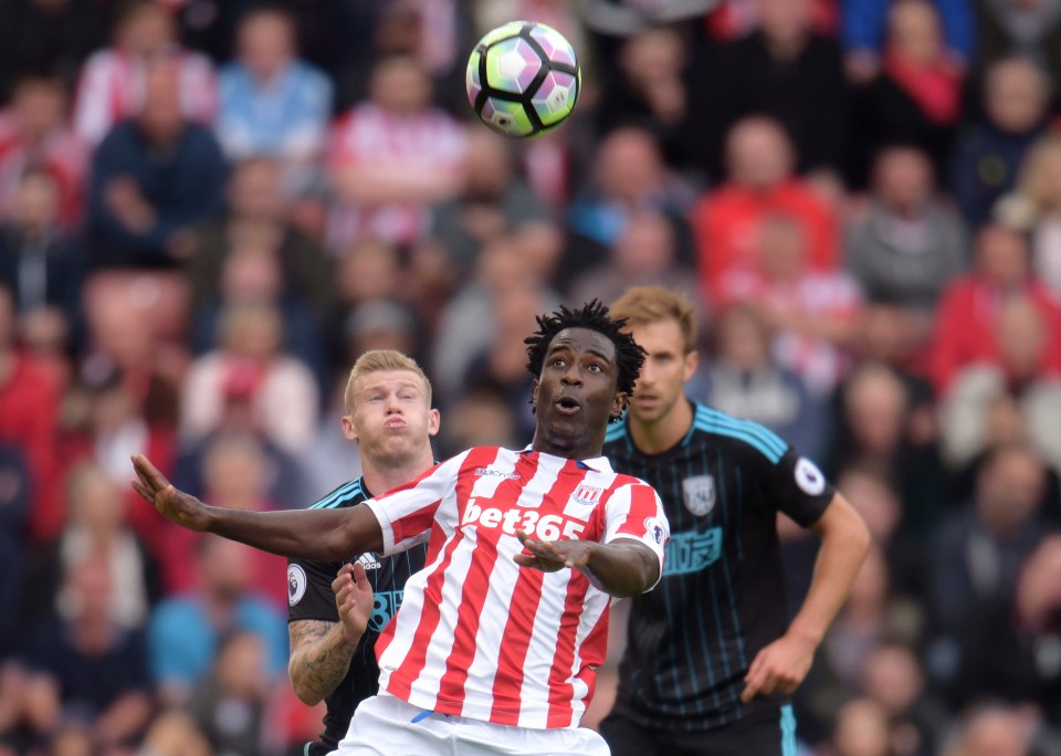 Wilfried Bony struggled again