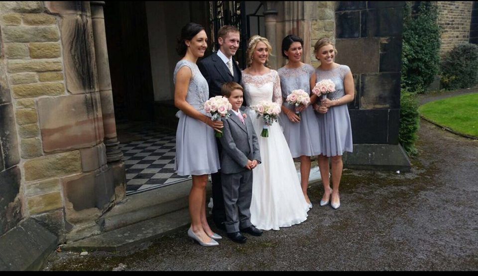  Trott's proud dad Adrian announced the news on Twitter, where he shared photos of the happy day