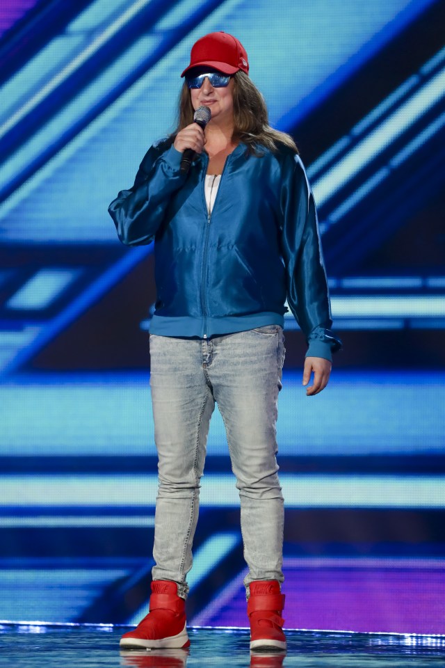 X-Factor judges and contestants are seen during the hit TV show due to air on Saturday Sept 24th with the Judges picking their 6 contestants via the 6 seat challenge.