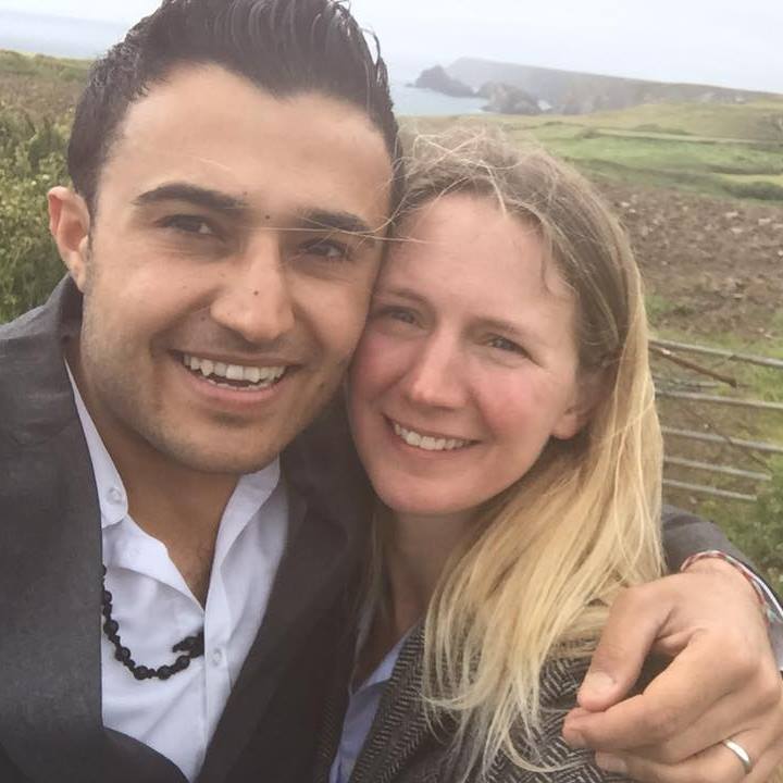  Hamoude Khalil and Sarah Gayton are set to marry after they met at the Jungle camp in Calais in France