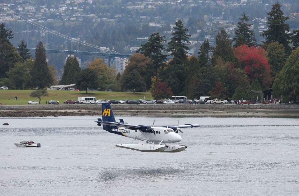  William and Kate arrived in the city by sea plane, which is the quickest way to travel between Victoria and Vancouver