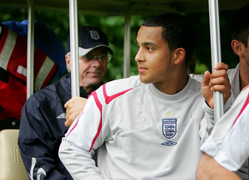  Theo Walcott was brought to the World Cup at just 17