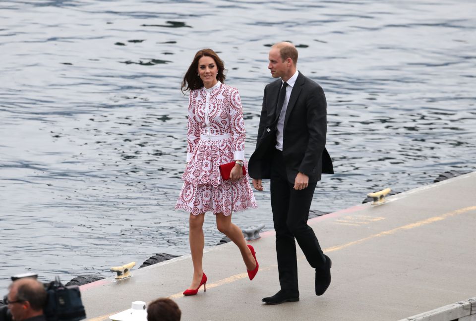 She has also been praised for this £4,000 Alexander McQueen dress