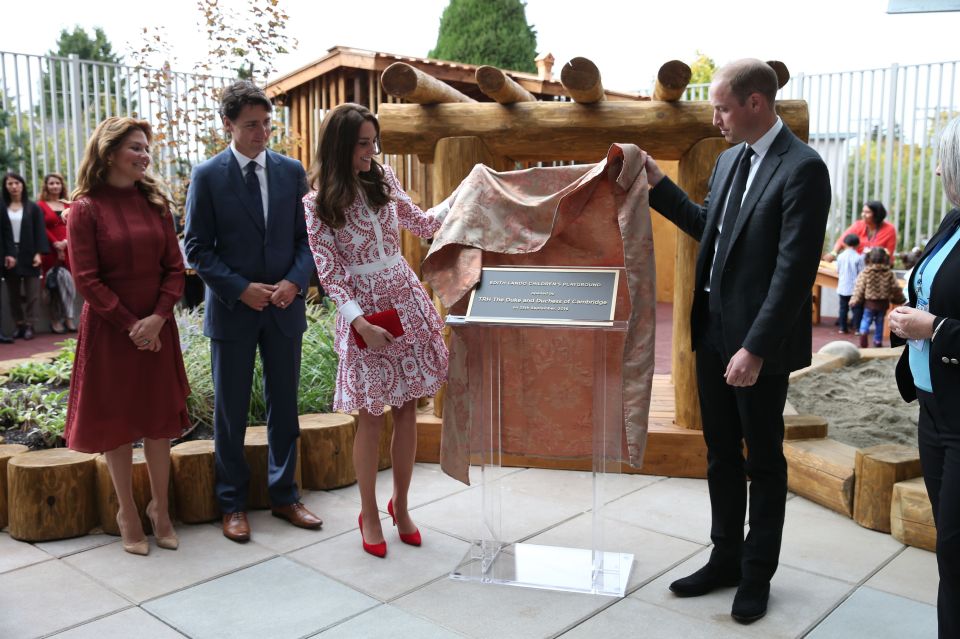  Yesterday the duchess had revealed how excited she was about the visit, saying: "Both of us love mountains and there seems to be a lot of them here. We can't wait to explore. There is a lot to do in a short period of time."