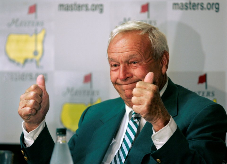  Arnold Palmer sadly passed away aged 87 this year