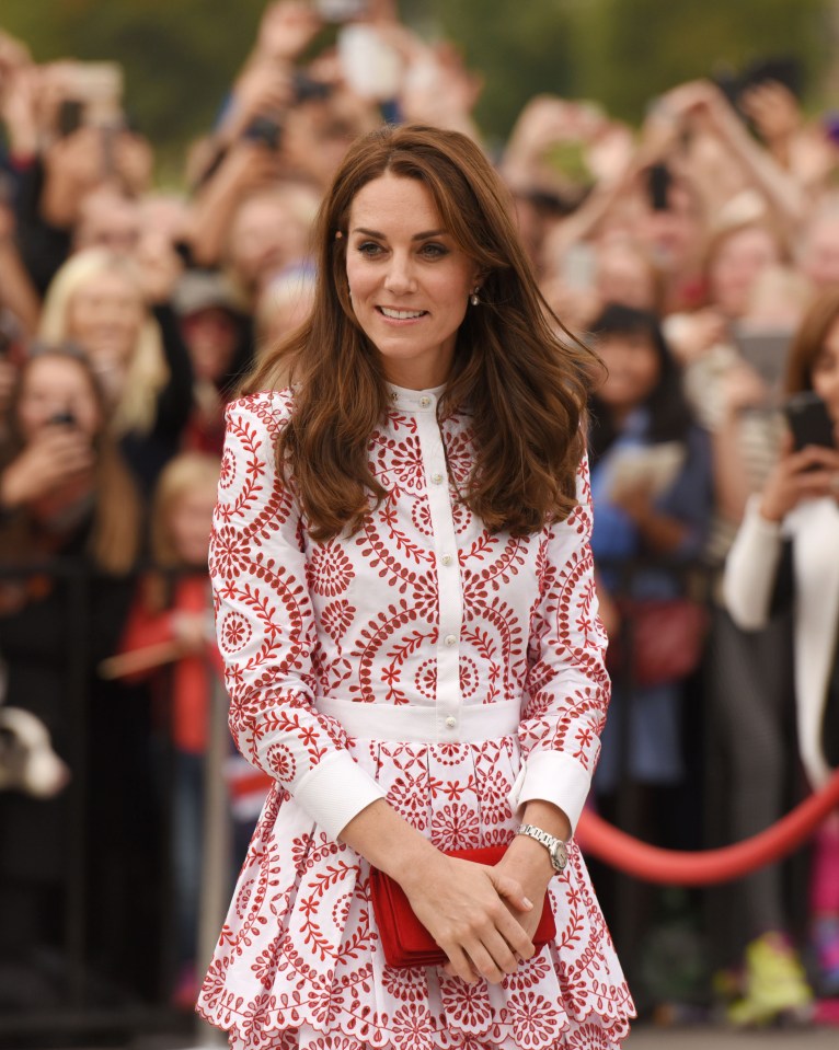 The watch is a statement piece for Kate, who is known to regularly wear outfits multiple times