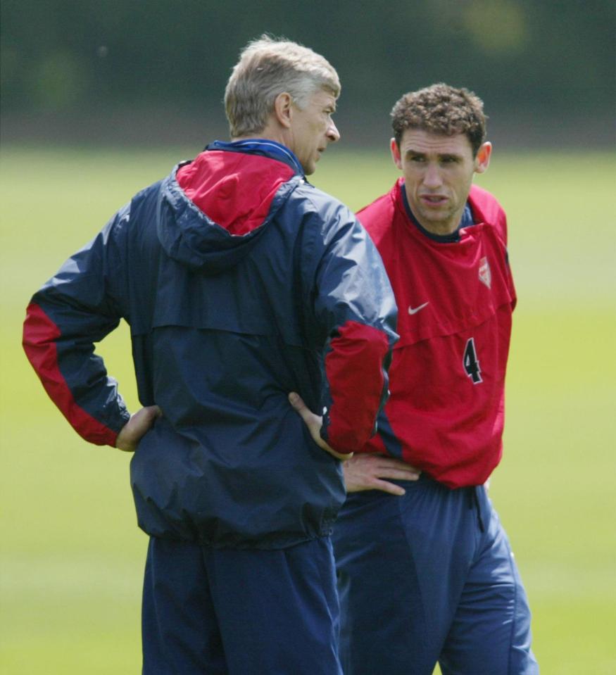  Martin Keown had a great relationship with Wenger